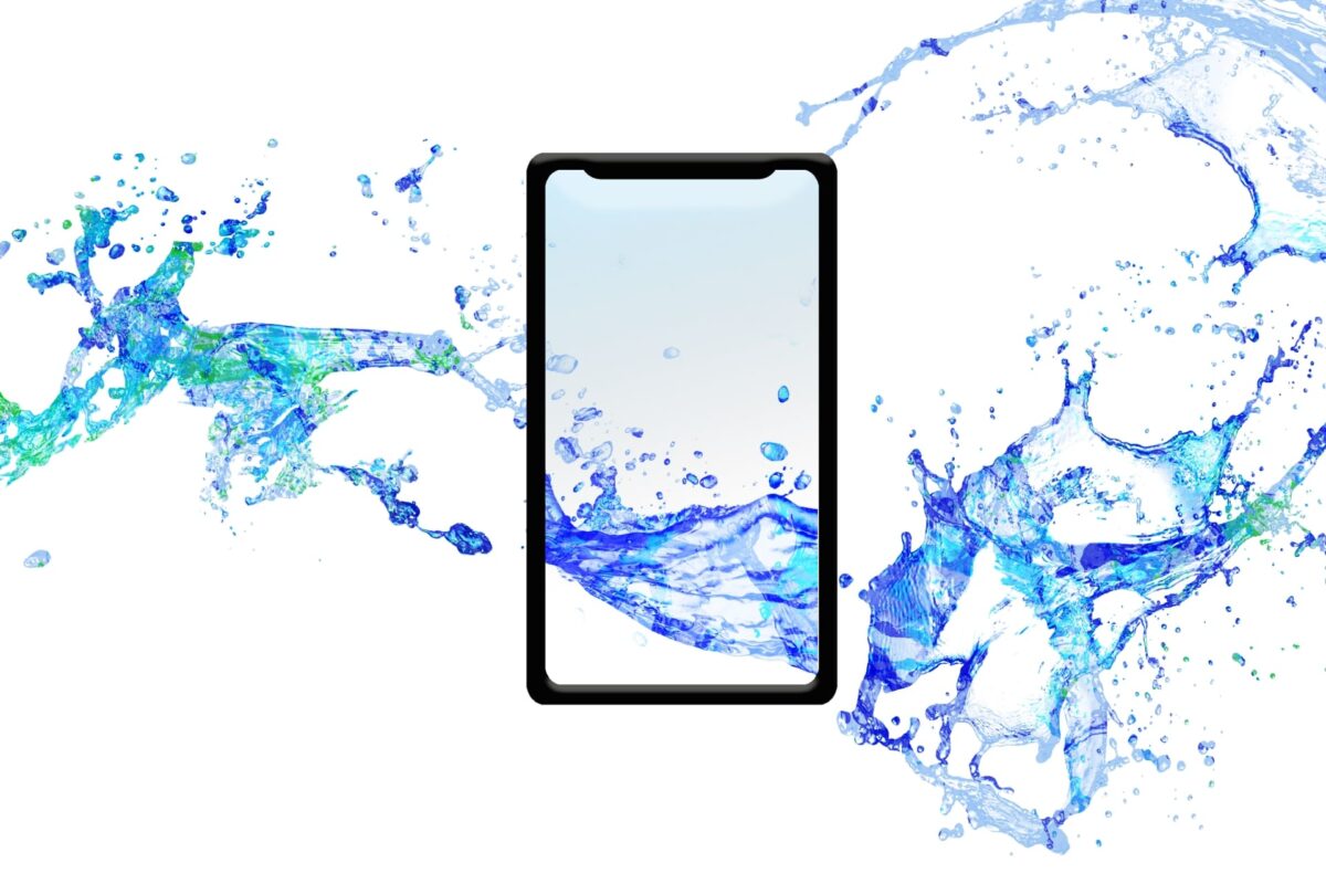 スマホ 水没(2)